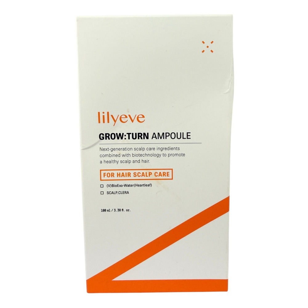 Lilyeve Grow:Turn Ampoule Scalp Care Hair Treatment 100ml 3.38oz Exosome Korea